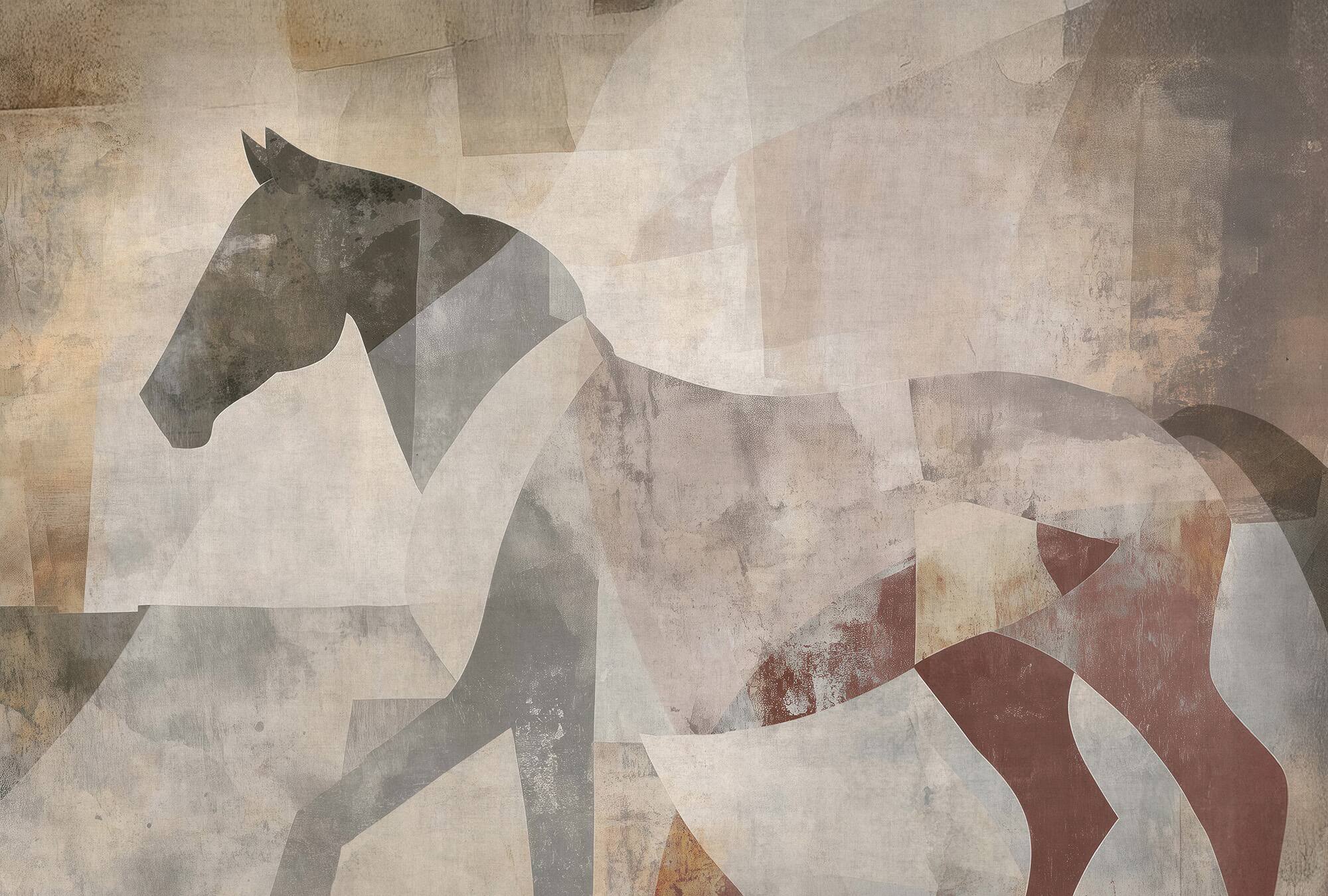 Designs Direct Caballo Brown Wall Mural